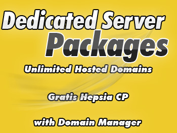 Low-cost dedicated hosting servers packages
